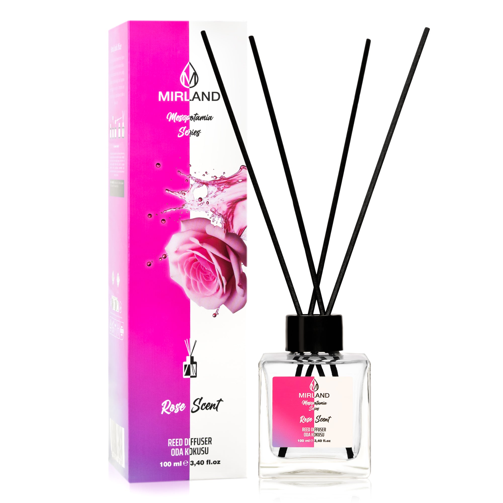 Gül Kokulu Çubuklu Oda Kokusu