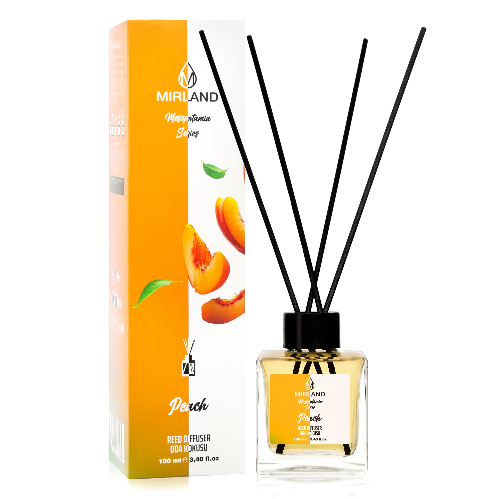 Şeftali Kokulu Çubuklu Oda Kokusu